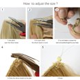 thumbnail image 2 of yeacher Extension de Cheveux Longs et Raides Invisible Ajustable en une Pièce pour Femmes, 22 Pouces, Couleur M02, Modèle 8T16#, 2 of 5