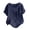 ZA-Navy, variant on Drindf Women's Linen Shirts Casual Plus Size Tunic Blouse Trendy Button Crew Neck T-Shirts Loose Going Out Travel Tops