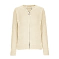 thumbnail image 3 of Chandail à Fermeture Éclair à Manches Décontracté pour Femmes, Manteau pour Dames, 3 of 9