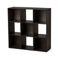 thumbnail image 4 of Mainstays 9-Cube Organizer, Espresso, 4 of 7