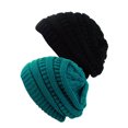 thumbnail image 1 of Tuque Tricotée pour Femmes (Lot de 2), Sarcelle/noir, 1 of 1