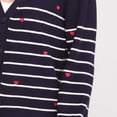 thumbnail image 4 of Devoted Women's Heart & Striped Cardigan, Sizes XS-XL, 4 of 4