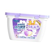 simhoa Liquid Laundry Detergent Capsule 3 in 1 Concentrated Washing Liquid Capsules Lavender 25PCS Box