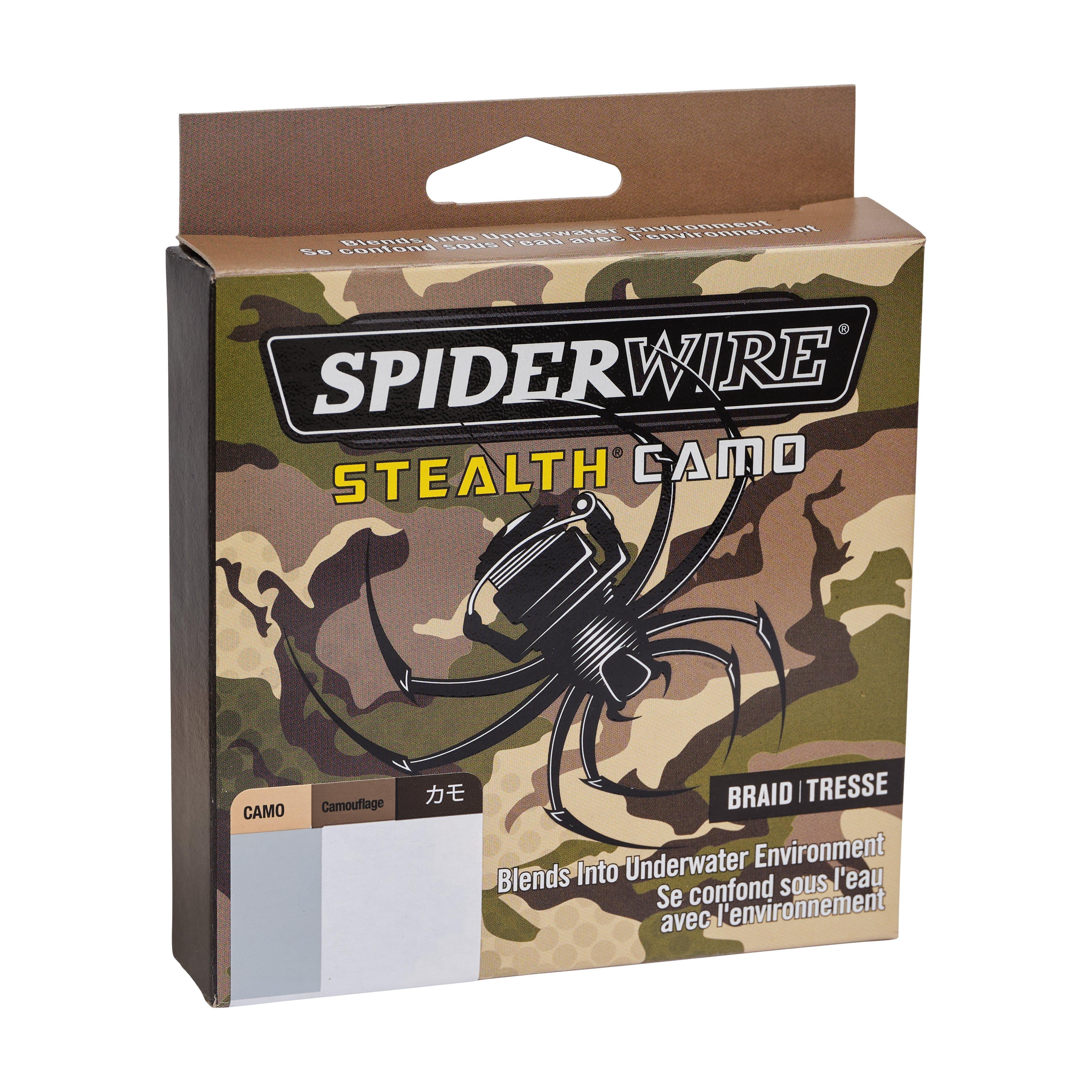 Spiderwire Stealth Camo Braid Fishing Line - 30lb