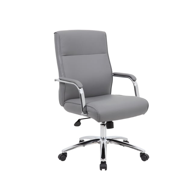 Boss Office Products B696C-GY Chairs Executive Seating, Grey