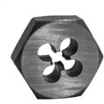 thumbnail image 1 of Fractional Hex Die, 5/16-24 National Fine, 1-In. - 96204, 1 of 4