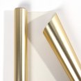 thumbnail image 1 of Firefly Hope 17 Inches X 9.84 Feet Golden Matte Metallic Wrapping Paper, Solid Color for Birthdays, Weddings & DIY Bouquets, 1 of 5