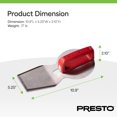 thumbnail image 4 of Presto Smashula Burger Press and Spatula, Stainless Steel 4 In 1 Grill Tool, 4 of 11