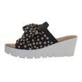 thumbnail image 1 of Bernie Mev Women's Venti Dots Wedge Sandal, 1 of 1