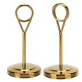 thumbnail image 4 of Zyyini Picture Holder,Table Number Holder,Table Number Holder Stainless Steel Durable Fade Resistant Lightweight Picture Clip for Hotel Restaurant, 4 of 8