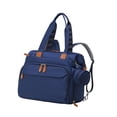 thumbnail image 4 of Lipstore Diaper Bag Backpack Pacifier Case Portable Wear Resistant with Straps Travel Bag Blue, 4 of 8