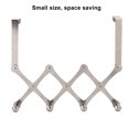 thumbnail image 4 of Wall Mount Hanger, Hanging Towel Rack Behind Door Hanger, Coat Rack Door Hanger, Door Hanger For Coats For Garage, Garden, Kitchen, Laundry, Office 4 Hooks, 4 of 8