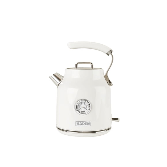 Haden Dorset 1.7L Kettle with Auto Shut-Off and Boil-Dry Protection – Ivory