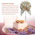 thumbnail image 4 of Pull Bows Ribbon for Gift Wrapping Festive Wedding Decoration Wear-resistant Gifts Baskets Multifunctional Christmas Present White, 4 of 6