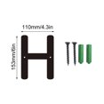 thumbnail image 2 of Bdday Three-dimensional Iron Art Number Letters House Number Screw Home House Number Sign, 2 of 5