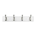 thumbnail image 1 of Era Modern 4 Hook Rail White, 1 of 6