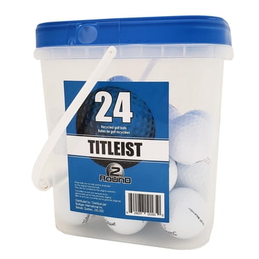 Titleist Recycled Golf Balls, pack of 24, by Mulligan