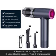 Dvkptbk Vacuum Cleaner Car Mounted Vacuum Cleaner Wireless Portable Household Handheld Collector Car Accessories