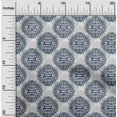 thumbnail image 2 of oneOone Cotton Poplin Navy Blue Fabric Asian Block Craft Projects Decor Fabric Printed By The Yard 42 Inch Wide, 2 of 4