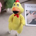 thumbnail image 2 of Dog Dog Squeaky Toy Soft Teeth Cleaning Interactive Chicken Shape Stuffed Puppy Chewing Toy for Large Dog, 2 of 5