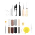 thumbnail image 2 of Leather Craft Tools, Leather Repair Kit, Practical Leather Craft Tool Kit for DIY Craft Sewing Leather Crafts, 2 of 7