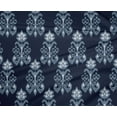 thumbnail image 4 of oneOone Polyester Lycra Fabric Floral Ikat Printed Craft Fabric BTY 56 Inch Wide, 4 of 4