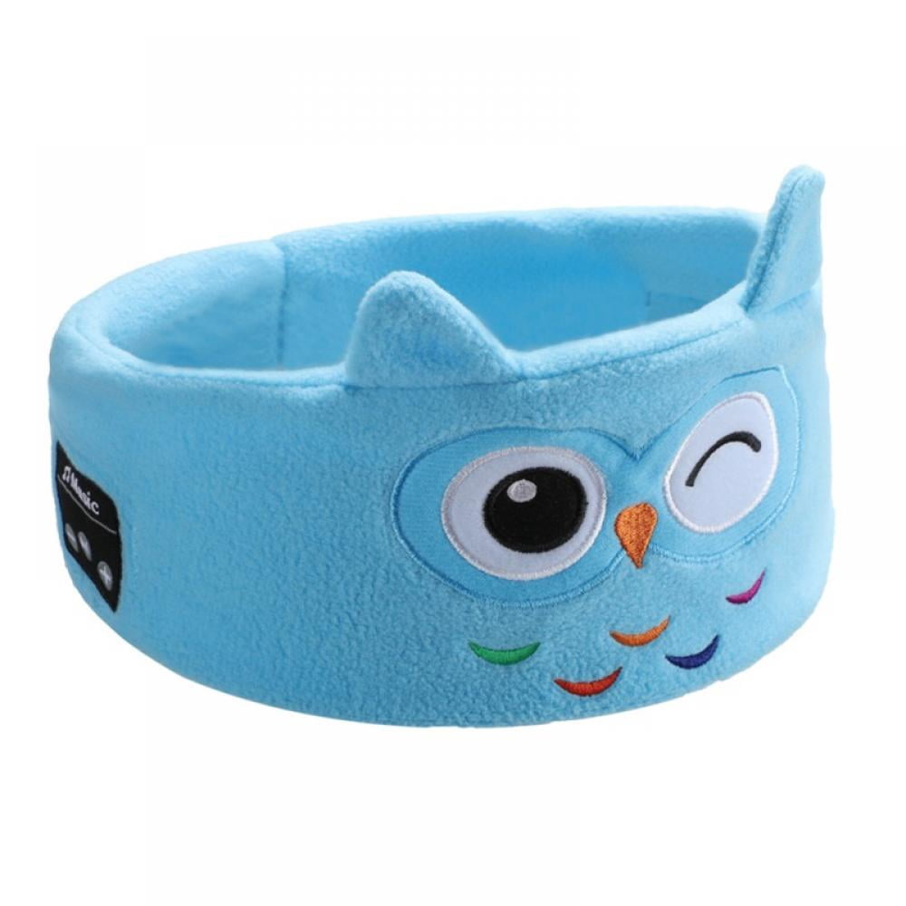 Kids Sleep Headphones, Bluetooth 5.0 Wireless 3D Eye Mask Cartoon