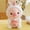 499463 White, variant on 25cm Kawaii Bubble Pig Plush Toy Stuffed Animal Bunny Frog Tiger Soft Pillow Cup Milk Tea Boba Plushies Doll For Kids Girls Gift,499465 Green