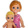 thumbnail image 2 of Barbie Skipper Babysitters Inc Dolls, Pink Cloth Diaper, 2 of 8