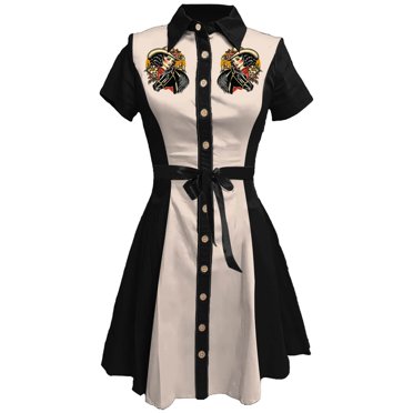 Robe Chemise Vintage Western à Fleurs Imprimées pour Femme, Été, Boutonnée, Décontractée, Style Rétro, Longueur Midi
