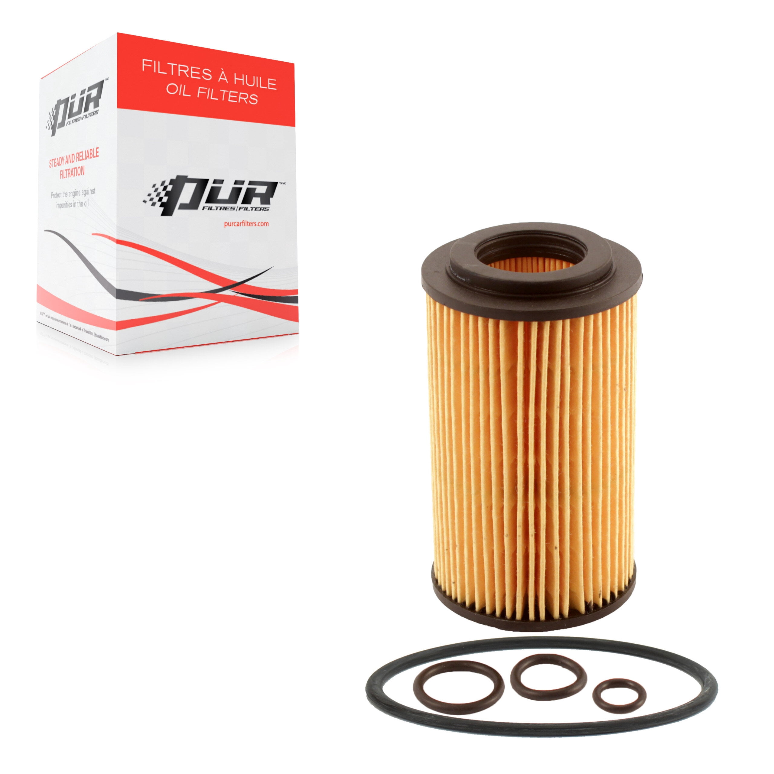 PUR Engine Oil Filter 56-CH8481 for Car Mercedes-Benz GLK350 C300 ML350 C250 E350 C350 E320 C230 Dodge Chrysler Crossfire Sprinter 2500 C240 SL500 CLK320 ML320 SLK350 S550 E550 C280 CLK350 ML500 E300
