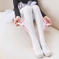 thumbnail image 4 of FAIWAD Collants de Danse Ballet pour Filles 3 Pcs Doux Opaques avec Pieds Extensibles Taille Haute Bas Colorés, 4 of 6