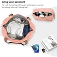 thumbnail image 4 of Joyway - Ensemble de 5 Valises Rigides à Roulettes en ABS - (Valise Extensible 20 Pouces 24 Pouces) - Bagage Enregistré 28 Pouces - Rose, 4 of 6