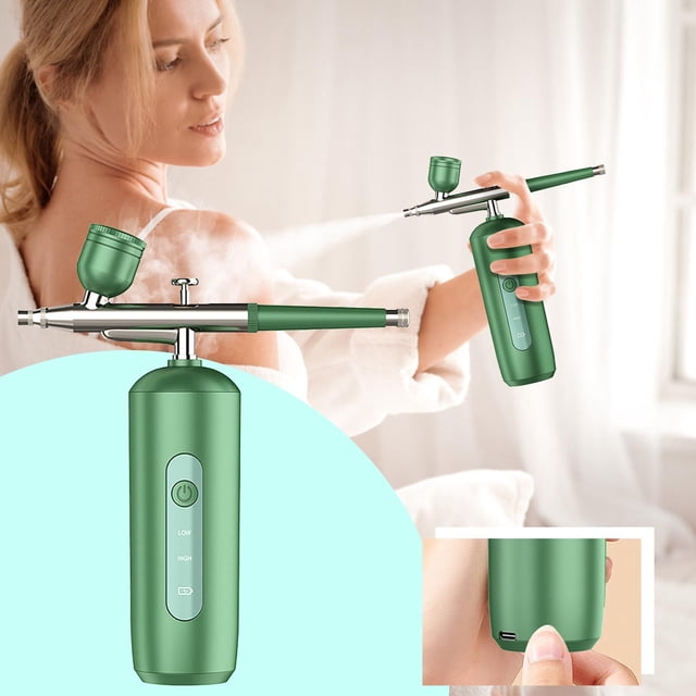 Tarmeek Oxygen Injection Device Handheld Household Spray D 3.9 inch Handheld LED Oxygen Injection Device Handheld Great for Spring and Daily Life Gift for Women