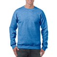 thumbnail image 1 of Gildan Chandail Molletonné à Col Ras du Cou pour Hommes, 2TG, Bleu Royal Sport Chiné, 1 of 2