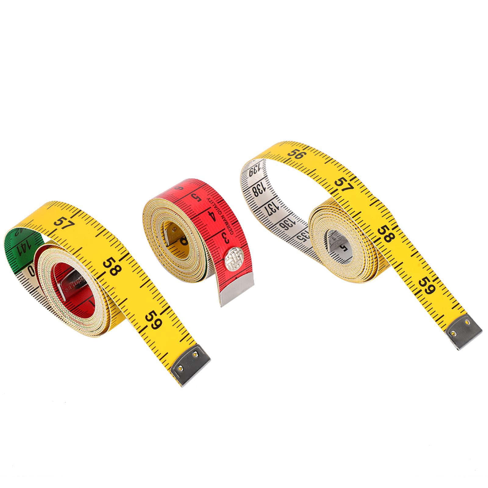 Ruban de Mesure, 3 Pcs Ruban de Mesure Doux Règle de Mesure Corporelle Double Échelle Efficacité Optimale
