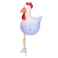 thumbnail image 3 of Animal Resin Figurines, Crafts Chicken Ornament  for Garden for Yard Gray, 3 of 7