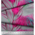thumbnail image 3 of Soimoi Rayon Fabric Peacock Feather Fabric Prints By Yard 56 Inch Wide, 3 of 3