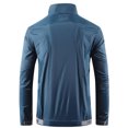 thumbnail image 4 of Qtocio Men's Long Sleeve Casual Shirts,Stand Collar Sun Protection Shirt Lightweight Breathable Jacket, 4 of 4