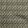 thumbnail image 1 of oneOone Rayon Black Fabric Floral Sewing Craft Projects Fabric Prints By Yard 56 Inch Wide, 1 of 4