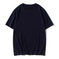 thumbnail image 1 of CEHVOM T-shirt d'Été pour Homme à Col Rond en Coton Mercerisé à Manches Courtes, 1 of 3