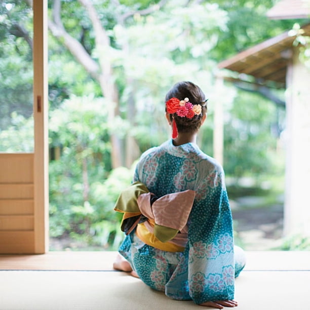 Japanese Style Imitation Flower Immortal Flower Kimono New Hair