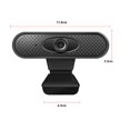 thumbnail image 3 of Honganda Webcam Microphone Device Clear Portable Lightweight Camera, 3 of 9