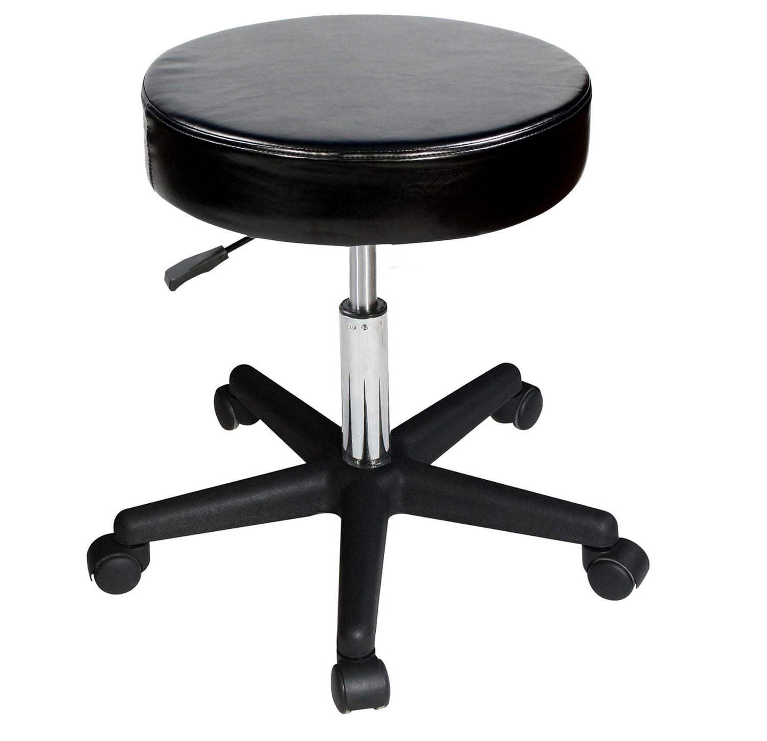 Tabouret de massage pivotant Beauty de Master Massage, à roulettes et à réglage pneumatique, couleur crème lustrée