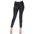 thumbnail image 1 of White Mark Pantalon pour Femme en Faux Suède à Imprimé Serpent, 1 of 5