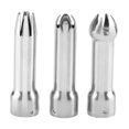 thumbnail image 1 of 3pcs Nozzle Durable Stainless Steel Durable Safe Cream Nozzle Cake Decoration Baking Tool, 1 of 8