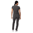 thumbnail image 2 of Adar Addition Go-Basic Scrub Set For Women - Slim V-Neck Scrub Top & Skinny Cargo Scrub Pants, 2 of 7