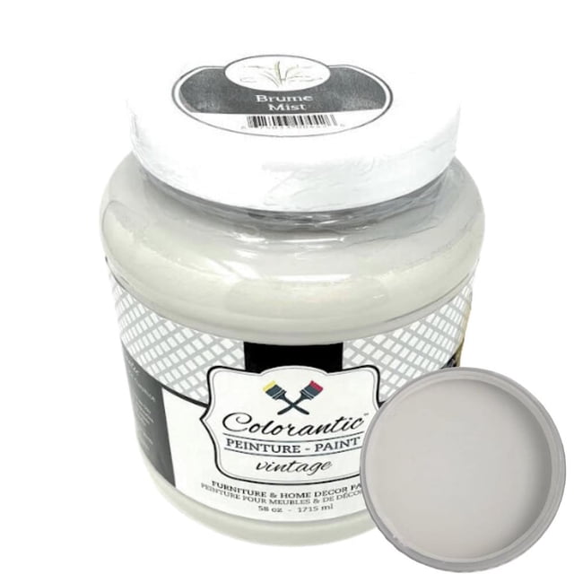 Colorantic | MIST Chalk Paint Based for Furniture DIY - LIGHT BROWN COFFEE COLOR - 58 oz