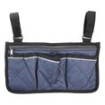 thumbnail image 1 of Multifunctional Wheelchair Side Bag Armrest Hanging Pouch Organizer Wheelchair AccessoriesNavy Blue, 1 of 14