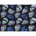 thumbnail image 5 of oneOone Rayon Black Fabric Skull Craft Project Decor Fabric Printed By The Yards 56 Inches Wide, 5 of 5